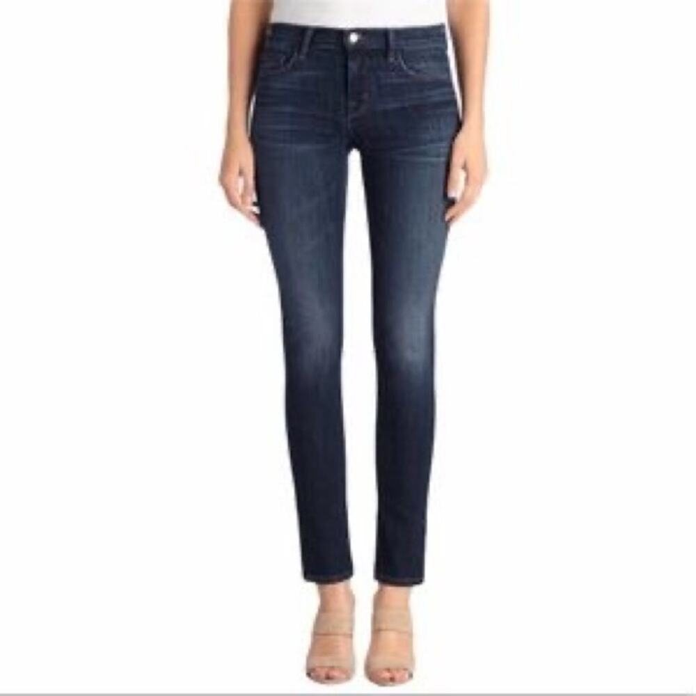 J. brand Skinny Boyfriend Jeans in Dark Wash Surreal